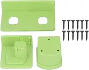 Respicefinem 18V Battery Tool Storage Hanger Wall Mount Holder Set for Power Tools ABS Plastic Easy Installation with Screw Pack Space Saving Design Includes 3 Brackets