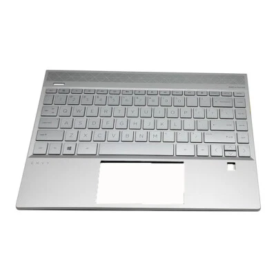 New Silver Palmrest Backlit Keyboard L53415-001 For HP Envy X360 13-AQ TPN-W144