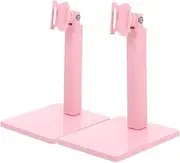 ARTSEWPLY 2pcs Nail Lamp Holder Desktop Nail Lamp Stand Gel Manicure Stand Manicure Light Stand Rotation Light Holder Telescopic Nail Bracket Manicure Nail Gels Lamp Stand Pink