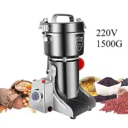 1500G Home Herb Cereal Bean Crusher Electric Grain Grinder Mill Powder Machine