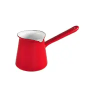 Urban Style 6cm Enamel 500ml Turkish Coffee Pot/Chai Latte Warmer w/ Handle Red