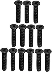 Zahara Lower Bottom Base Cover Case Screws Replacement for MSI MS-17K1、MS-17K2、MS-17K3、MS17K4、MS-17K5 Raider GE77HX、Vector GP76HX、GE76 Raider、GP76 Leopard、WE76 （ 13Pcs）