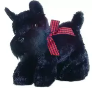 Aurora - Small Black Mini Flopsie - 8" Scotty - Adorable Stuffed Animal