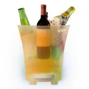 LED Ice Bucket, 7L Large Capacity Lighted Ice Bucket with Bluetooth Speaker, ...