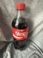 Share A Coke with Zoey 2025 Personalized Gift Coca Cola Bottle 20oz