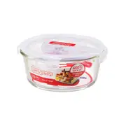 Lock & Lock Glass Round Container 650ml