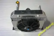 Radiator & Support & FAN Fit Morgan 4/4 1600 W/Ford Kent Crossflow Engine 68-93