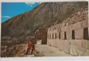 Inca, Masonry, Cuzco, Peru, Real Photo, Divided, Unposted