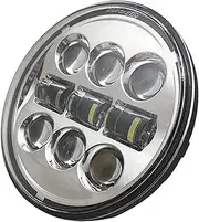 Motorcycle Headlight 5.75 inch Round Led Headlight High Low Beam Light with DRL Headlamp Motorcycle For Harley all 5.75" model A