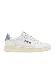 Autry Medalist Low-Top Sneakers 35,36,37,39 white light blue
