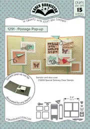 Karen Burniston Postage Pop Up Die