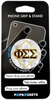 PopSocket -- "Phi Sigma Sigma" - Phone Grip & Stand