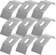 Angoily 30pcs Blind Brackets Vertical Blind Holder Ceiling Brackets Easy Install for Curtains