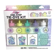 Tulip One-Step Tie-Dye Kit Glitter Paillettes Blush Lemon Mint Lavender