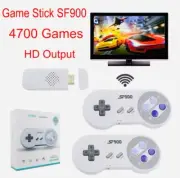 SF900 Consola for Super Nintendo 16 Bit Game Stick 4700+ Retro Games HD Video