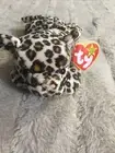 1996 Freckles The Leopard 4066 PVC Ty Beanie Baby Babies Mint Original Collector