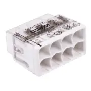 25 x 2773-408 WAGO Compact 8 Way Push Wire Connector 32A