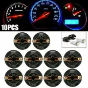 10x T10 168 192 Bulb Holder Wedge Dashboard Dash Light Base Twist Socket Lock (for: Volvo)