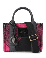 Kurt Geiger London Tweed Extra Small Southbank Tote