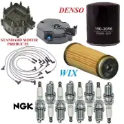 Tune Up Kit Filters Cap Wire Spark Plugs For CHEVROLET C10 V8 5.0L 1981