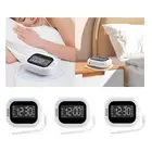 Digital Alarm Clock Desk Clock Portable Week Calendar Clock 2.75'' LED Digital