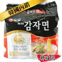在飛比找PChome商店街優惠-韓國農心馬鈴薯麵(5入/袋)【韓購網】