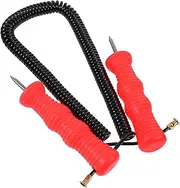 HANABASS Assistive Device Safety Equipment Snow Removal Tools Heavy Duty Picks Snow Blower Scraper Icetops Tool Sidewalk Scraper Orange Stainless Steel