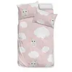 GOAT COULD PINK PATTERN BEDDING SET