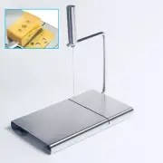 NEW Cheese Slicer Cutter Board Stainless Steel Wire Cutting Kitchen Hand Tool