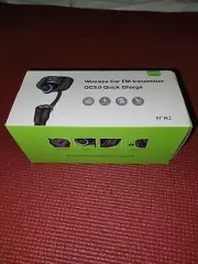 (Upgraded Version) Bluetooth FM Transmitter, Wireless Radio QC3.0