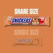 NEW Snickers Pecan Milk Chocolate Candy Bar, LIMITED EDITION Share Size 2.82 Oz