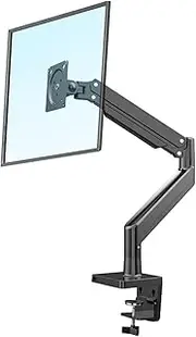 Single Monitor Arm, Lifting Retractable Rotating Display Arm Mount, Holder 26.4lbs Maximum Adjustable Stand Compatible with VESA Standard for 27-40 Inch Display