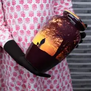 10" Sunset Cremation Funeral Human Ashes Adult Built to Last for Many Years Urn