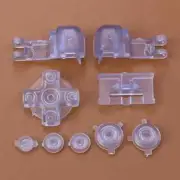 Transparent Purple Buttons For Nintendo Game Boy Advance SP GBA SP *US SELLER*