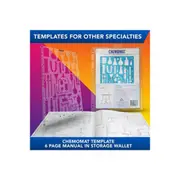 [Mathomat] Chemomat Stencil in Storage Wallet with Instruction Book