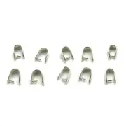 Lot Of 10 Sterling Silver Bails For Pendant Genuine Hallmarked Solid 925 Empress