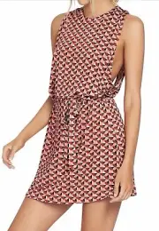 TIGERLILY BNWT Nathalie dress tunic sz L ~ Palm Royale Studio 54 70s retro beach