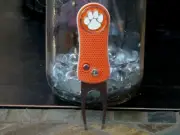 Clemson University Orange Ahead Switchfix Orange Divot Tool - Beautiful