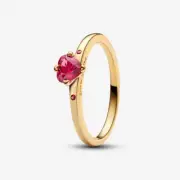 *BRAND NEW* Pandora Moments Yellow Gold-Plated Explosion of Love Ring 166574C01
