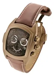 Invicta - Dragon LUPAH Elite - Swiss 5040.D Chrono Butterfly Leather mens watch