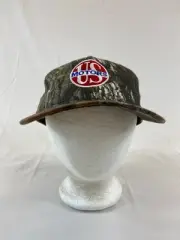 US Motors Baseball Cap Snapback Hat Camouflage OSFA Outdoors Work Work Mossy Oak