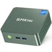GMKtec Mini PC N100, Windows 11 Pro (3.4GHz), 8GB DDR4 RAM 256GB PCIe M.2 SSD...