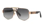 Philipp Plein SPP107M 08FC ORO RAMATO LUCIDO 63/11/145 MAN Sunglasses