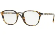PERSOL CALLIGRAPHER EDITION TORTOISE SILVER EYEGLASSES PO3187V 1056 NEW 51 ITALY