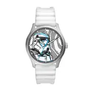 Fossil Special Edition Star Wars Stormtrooper Three-Hand White Silicone Watch SE1108