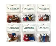 Buttons Galore 50+ Assorted SPORTS Theme Buttons for Sewing & Crafts