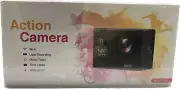 NIB Action Camera 4K Wi-Fi Loop Recording Waterproof Time Lapse Photo Lapse