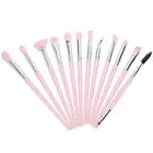 12pcs/Set Professional Eye Shadow Concealer Blusher Brush Cosmetic Brush Mak L2S