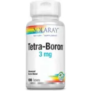 Solaray Tetra Boron 3mg Tablets | 100 Count