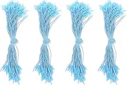 KITANDOVE 1000Pcs Cotton Tag Fasteners for Clothing Durable Hangs Tag String for Price Labels Easy to Use Decorative Ties for Crafting Home Decor Mid Cotton Rope